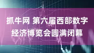 抓牛网 第六届西部数字经济博览会圆满闭幕