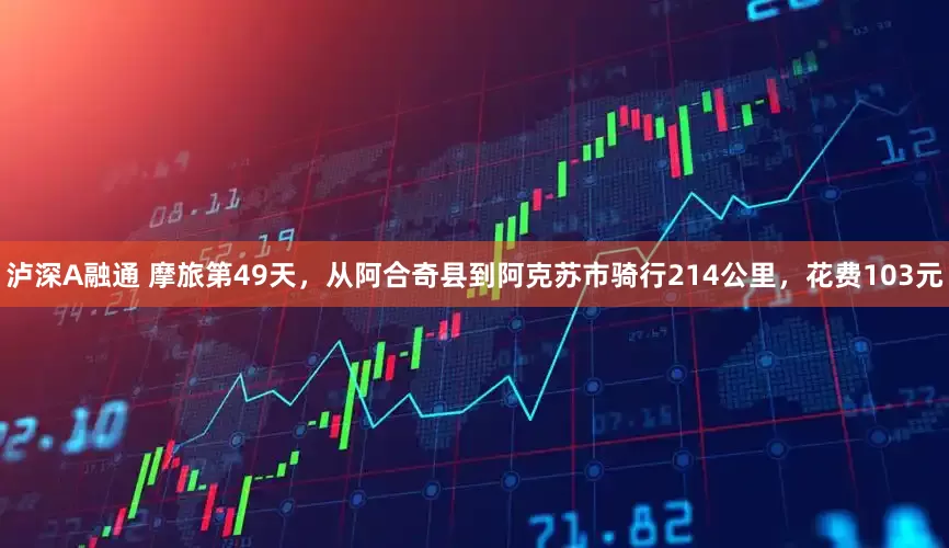 泸深A融通 摩旅第49天，从阿合奇县到阿克苏市骑行214公里，花费103元