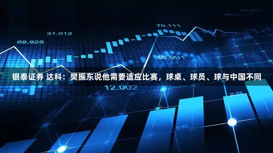 银泰证券 达科：樊振东说他需要适应比赛，球桌、球员、球与中国不同